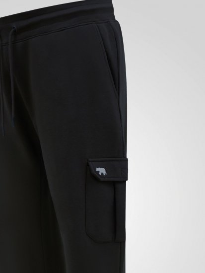 D555 Dexter 1 Cargo Jogger With Bear Embroidery TALL Melna - TALL sporta bikses - TALL sporta bikses gariem vīriešiem