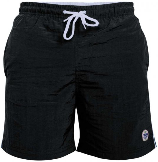 D555 Yarrow Swimshorts Black - Apakšveļa un peldšorti - Apakšveļa - 2XL-8XL