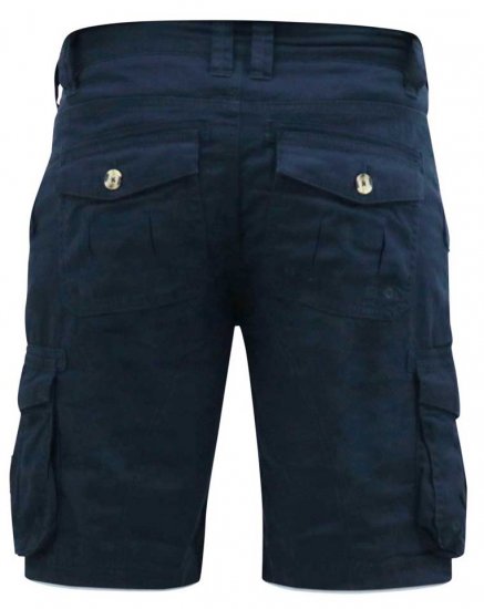 D555 RODNEY Cotton Cargo Shorts Navy - Šorti - Šorti - W40-W60