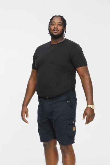 D555 RODNEY Cotton Cargo Shorts Navy - Šorti - Šorti - W40-W60