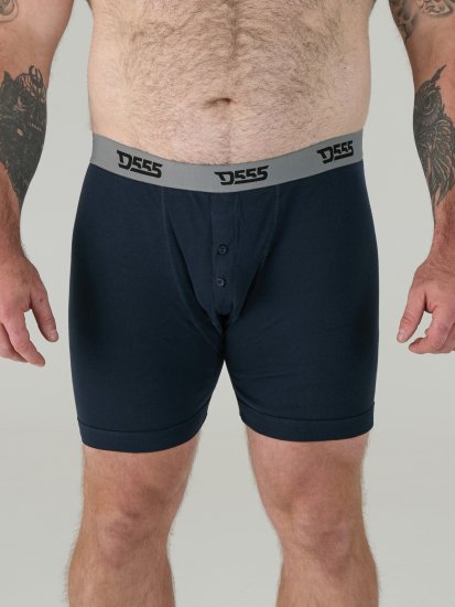 Duke Driver Boxershorts Black, Grey, Navy 3-Pack - Apakšveļa un peldšorti - Apakšveļa - 2XL-8XL