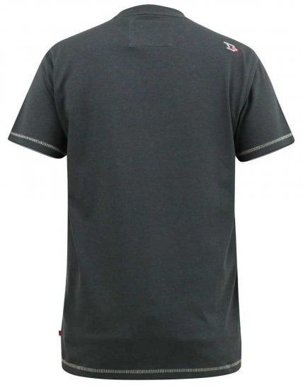 D555 BENNETT Dune Kings Buggy Printed Crew Neck T-Shirt Khaki - T-krekli - T-krekli - 2XL-14XL