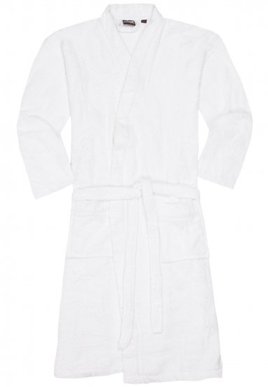 Adamo Joey Bathrobe White - Apakšveļa un peldšorti - Apakšveļa - 2XL-8XL