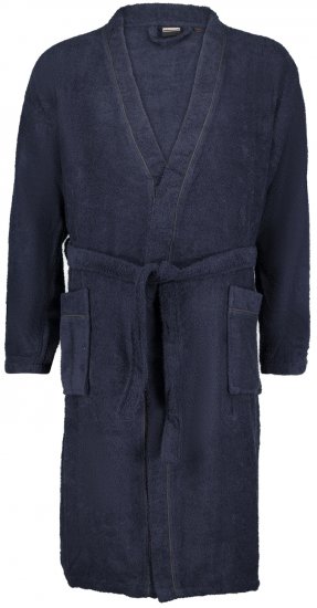 Adamo Joey Bathrobe Navy - Apakšveļa un peldšorti - Apakšveļa - 2XL-8XL
