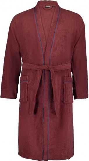 Adamo Joey Bathrobe Burgundy - Apakšveļa un peldšorti - Apakšveļa - 2XL-8XL