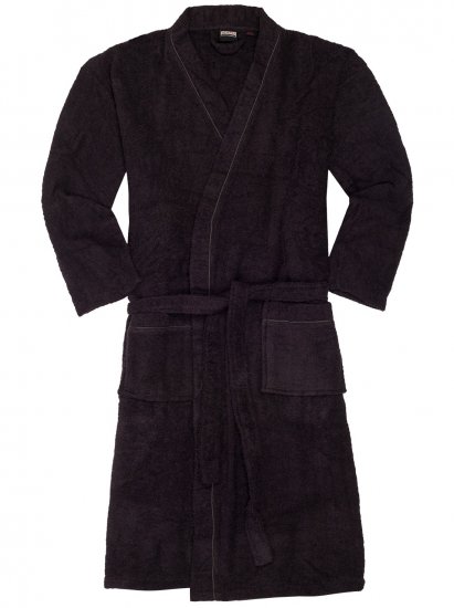 Adamo Joey Bathrobe Black - Apakšveļa un peldšorti - Apakšveļa - 2XL-8XL