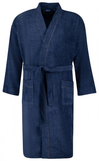 Adamo 149014 Velūra halāts Tumši zils - Apakšveļa un peldšorti - Apakšveļa - 2XL-8XL
