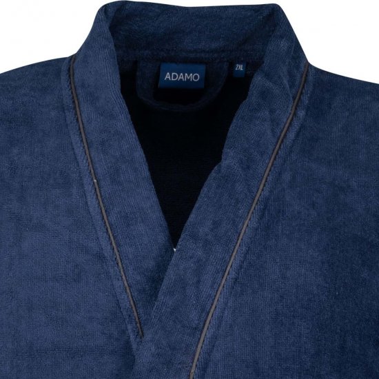 Adamo 149014 Velūra halāts Tumši zils - Apakšveļa un peldšorti - Apakšveļa - 2XL-8XL