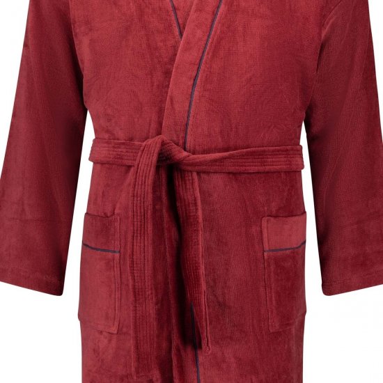 Adamo 149014 Velūra halāts Vīnsarkans - Apakšveļa un peldšorti - Apakšveļa - 2XL-8XL