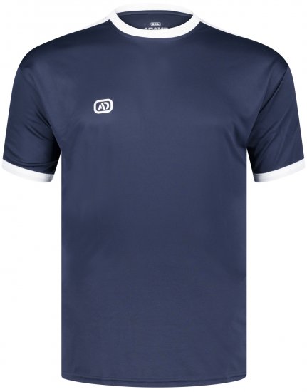 Adamo Marco Technical Sports T-shirt Navy - Sporta apģērbs & outdoor - Liela izmēra sporta apģērbi vīriešiem