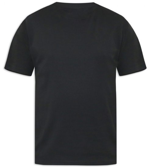 D555 Motherwell Thermal Short Sleeve T-Shirt Black - Apakšveļa un peldšorti - Apakšveļa - 2XL-8XL