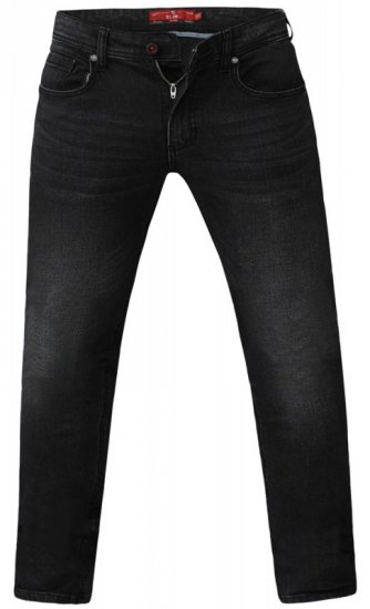 D555 Benson Tapered Fit Stretch Jeans Stonewash TALL SIZES - VĪRIEŠU APĢĒRBS MT-6XLT - Apģērbs gariem vīriešiem