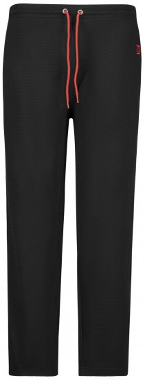 Adamo Matteo Ottoman Sweatpants Black - Sporta bikses un šorti - Sporta bikses un Sporta šorti - 2XL-12XL