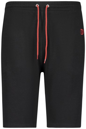 Adamo Marcel Ottoman Sweatshorts Black - Sporta bikses un šorti - Sporta bikses un Sporta šorti - 2XL-12XL