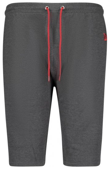 Adamo 159113 Ottoman Ikdienas šorti Tumši pelēki - Sporta bikses un šorti - Sporta bikses un Sporta šorti - 2XL-12XL