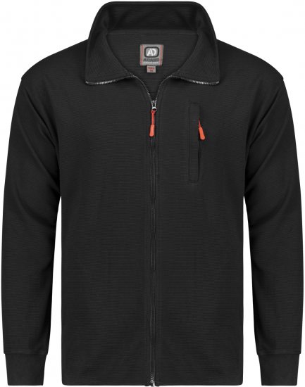 Adamo Max Ottoman Sweatshirt Black - Džemperi un džemperi ar kapuci - Džemperi - 2XL-14XL