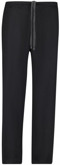 Adamo Athen Sweatpants with Open Hem Black - Sporta bikses un šorti - Sporta bikses un Sporta šorti - 2XL-12XL