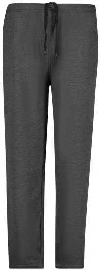 Adamo Athen Sweatpants with Open Hem Charcoal - Sporta bikses un šorti - Sporta bikses un Sporta šorti - 2XL-12XL