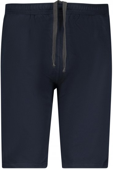 Adamo Athen Sweatshorts Navy - Sporta bikses un šorti - Sporta bikses un Sporta šorti - 2XL-12XL