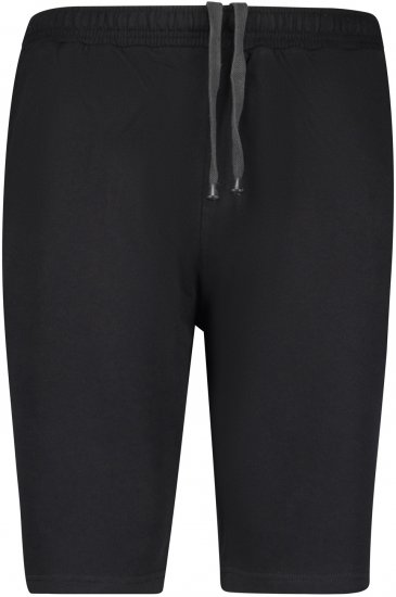 Adamo Athen Sweatshorts Black - Sporta bikses un šorti - Sporta bikses un Sporta šorti - 2XL-12XL