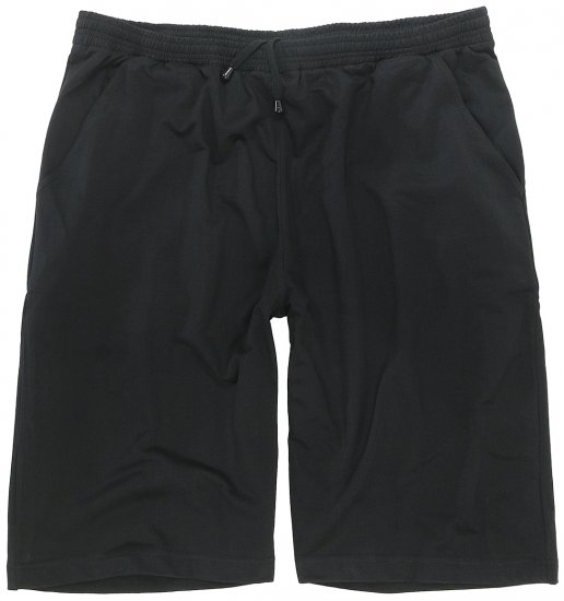 Adamo Athen Sweatshorts Black - Sporta bikses un šorti - Sporta bikses un Sporta šorti - 2XL-12XL
