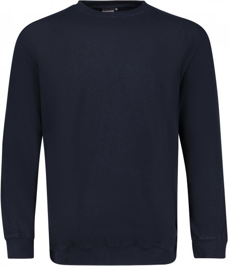 Adamo Athen Crew neck Sweatshirt Navy - Džemperi un džemperi ar kapuci - Džemperi - 2XL-14XL