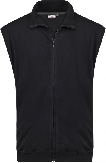 Adamo Athen Sweatvest Full Zipper Black - Džemperi un džemperi ar kapuci - Džemperi - 2XL-14XL