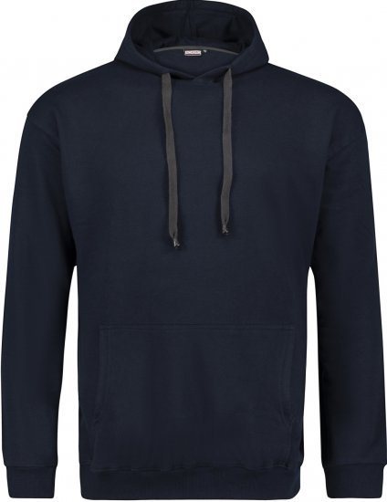 Adamo Athen Hoodie without Zipper Navy - Džemperi un džemperi ar kapuci - Džemperi - 2XL-14XL