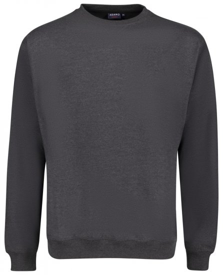 Adamo 159303 Sporta krekls Tumši pelēks melanžs - Džemperi un džemperi ar kapuci - Džemperi - 2XL-14XL