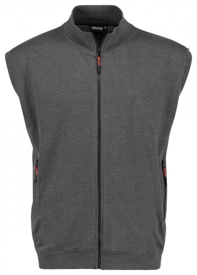 Adamo 159307 Sporta veste Tumši pelēks melanžs - Džemperi un džemperi ar kapuci - Džemperi - 2XL-14XL