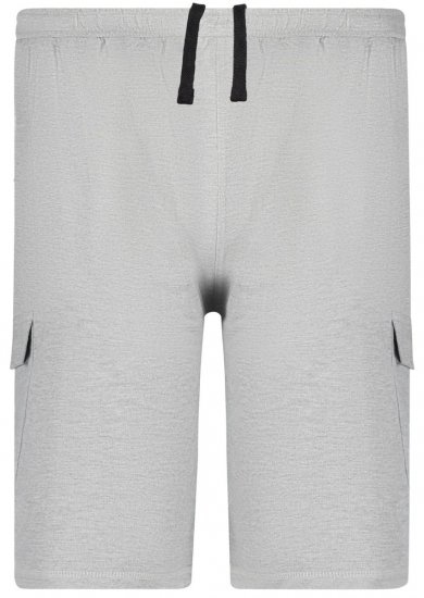 Adamo 159308 Cargo šorti Pelēks melanžs - Sporta bikses un šorti - Sporta bikses un Sporta šorti - 2XL-12XL