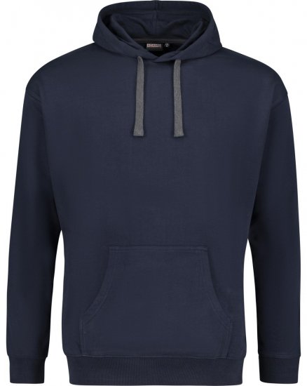 Adamo 159310 Jaka ar kapuci Tumši zils - Džemperi un džemperi ar kapuci - Džemperi - 2XL-14XL