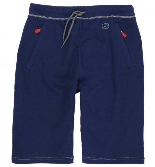 Adamo Moritz Sweatshorts Navy - Sporta bikses un šorti - Sporta bikses un Sporta šorti - 2XL-12XL