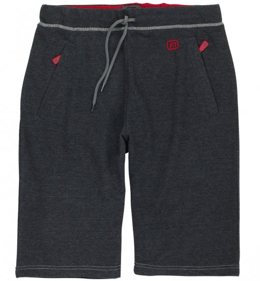 Adamo Moritz Sweatshorts Charcoal - Sporta bikses un šorti - Sporta bikses un Sporta šorti - 2XL-12XL