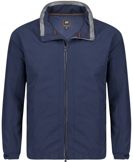 Adamo Oswin Lightweight Fitness Jacket Navy - Sporta apģērbs & outdoor - Liela izmēra sporta apģērbi vīriešiem
