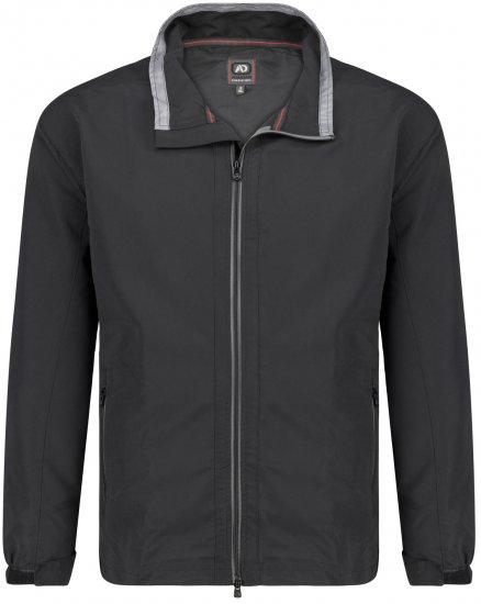 Adamo Oswin Lightweight Fitness Jacket Black - Sporta apģērbs & outdoor - Liela izmēra sporta apģērbi vīriešiem