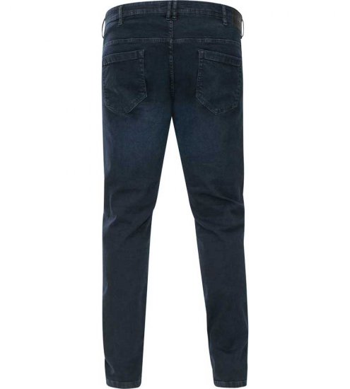 D555 Daniel Tapered Fit Stretch Jeans Blue/Black Wash - Džinsi un bikses - Džinsi un Bikses - W40-W70