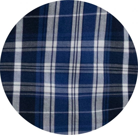 D555 Walsall Button Down Collar Short Sleeve Shirt Navy Shirt - Krekli - Krekli - 2XL-8XL