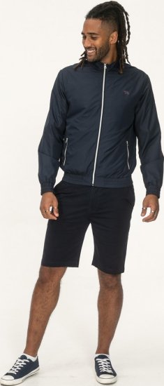 D555 Ealing Lightweight Zip Through Jacket With Zip Pockets Navy - Jakas & Lietus apģērbs - Jakas - 2XL-12XL