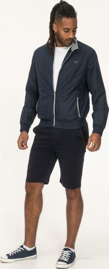 D555 Ealing Lightweight Zip Through Jacket With Zip Pockets Navy - Jakas & Lietus apģērbs - Jakas - 2XL-12XL
