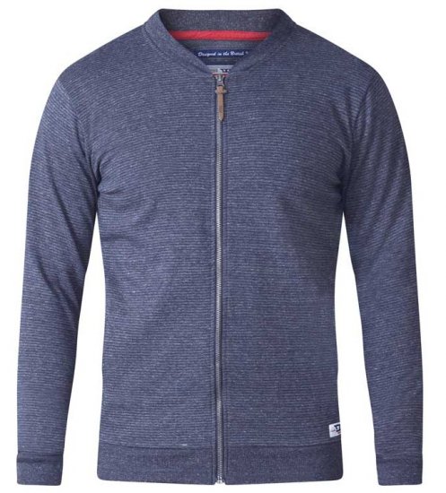 D555 Arnie Sweatshirt With Pocket Navy - Džemperi un džemperi ar kapuci - Džemperi - 2XL-14XL