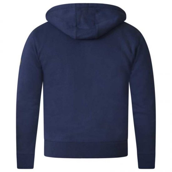 D555 Thurston Full Zip Hoodie Navy - Džemperi un džemperi ar kapuci - Džemperi - 2XL-14XL