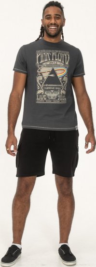 D555 HANLEY Official Pink Floyd Crew Neck T-Shirt Dark Grey TALL SIZES - VĪRIEŠU APĢĒRBS MT-6XLT - Apģērbs gariem vīriešiem