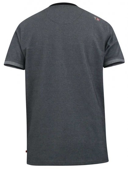 D555 Owen Colorless Polo Charcoal - Polo krekli - Polo krekli - 2XL-8XL