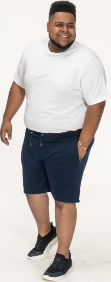 D555 Spalding Elasticated Waist Interlock Shorts Navy - Sporta bikses un šorti - Sporta bikses un Sporta šorti - 2XL-12XL