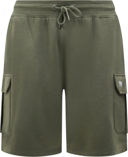 D555 Wigan 1 Elasticated Waist Fleece Cargo Shorts Khaki - Sporta bikses un šorti - Sporta bikses un Sporta šorti - 2XL-12XL