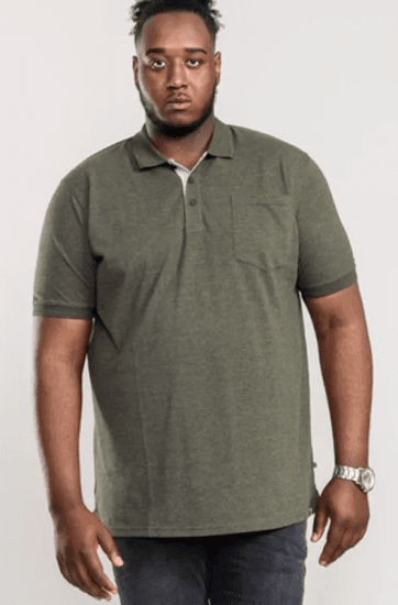 D555 Grant Polo Shirt Khaki - Polo krekli - Polo krekli - 2XL-8XL