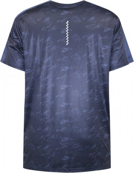 D555 Solihull Dry Wear Light Weight Poly Crew Neck T-Shirt Navy - Sporta apģērbs & outdoor - Liela izmēra sporta apģērbi vīriešiem
