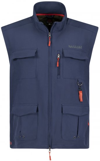 Adamo Tommy Outdoor Vest Navy - Sporta apģērbs & outdoor - Liela izmēra sporta apģērbi vīriešiem