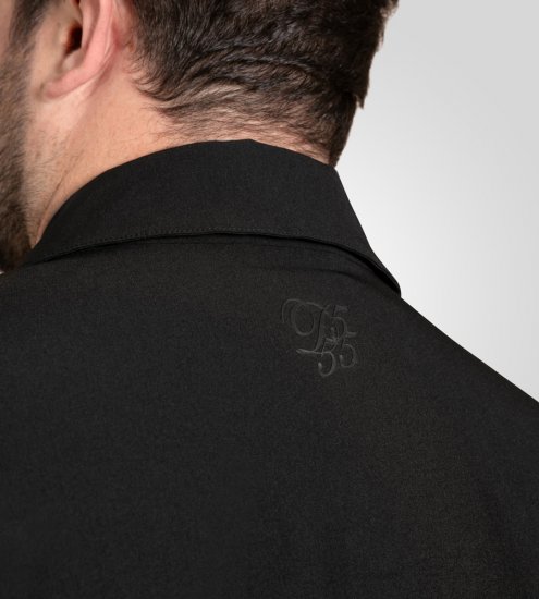 D555 Wimbledon Couture Stretch Jacket with Zipper Black TALL SIZE - Jakas & Lietus apģērbs - Jakas - 2XL-12XL